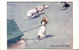 T2/T3 'Out Of The Running' / Studdy's Dogs Series B10 Bonzo Dog S: G. E. Studdy - Unclassified