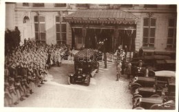 ** T1/T2 1929 Paris, Funerailles Du Marechal Foch Funeral / Funeral Of Marshal Foch, Departure Of The Hearse At The... - Unclassified