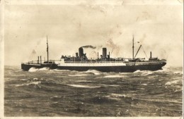 * T3 Norddeutscher Lloyd Bremen, SS Stuttgart (ragasztónyom / Glue Mark) - Ohne Zuordnung