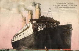 * T3 White Star Line, Transatlantique SS Majestic (Rb) - Ohne Zuordnung