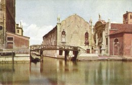 T2/T3 Venice, Venezia; Scuola Della Misericordia / School Of Mercy, Canal, Bridge, A. Serocchi (EK) - Ohne Zuordnung