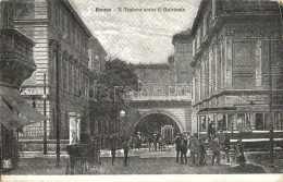 * T2/T3 Rome, Roma; Il Traforo Sotto Il Quirinale /  Tram Tunnel Under The Palace, Trams (EK) - Non Classificati