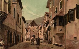 T3 Glorenza, Glurns (Südtirol); Malserstrasse, Gasthaus / Street View With Guest House (EB) - Ohne Zuordnung
