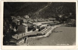 ** T2/T3 Zelenika, Foto Laforest 1933 / Railway Station With Wagons (worn Edges) - Non Classificati