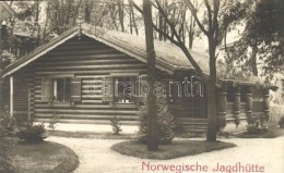 ** T1/T2 1910 Vienna, Wien I. Internationale Jagd-Ausstellung, Norwegische Jagdhütte / Norwegian Hunting... - Ohne Zuordnung