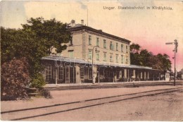 * T2/T3 Királyhida, Bruckneudorf; Ungar. Staatsbahnhof / Magyar Vasútállomás,... - Non Classificati