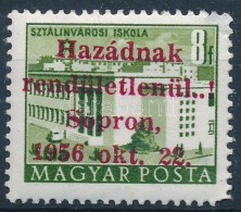 ** Soproni Kiadás 1956 Épületek 8f (70.000) Garancia Nélkül / No Guarantee - Sonstige & Ohne Zuordnung