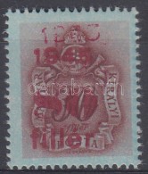 ** 1945. KisegítÅ‘ Portó 80f/30f KettÅ‘s Felülnyomással / Postage Due Mi. 172 With Double... - Sonstige & Ohne Zuordnung