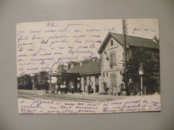 A425. CPA. 95. GROSLAY..Gare. .beau Plan Animé.. Ecrite & Voyagée 1904 - Groslay