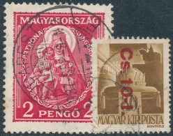 O 1932 Nagy Madonna 2P + 1946 BetÅ±s Cs.10-I. - Sonstige & Ohne Zuordnung