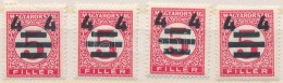 ** 1931 4 Db KisegítÅ‘ Portó 'B' (12.000) - Sonstige & Ohne Zuordnung