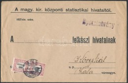 1923 (6. Díjszabás) 2. Súlyfokozatú Nyomtatvány Hivatalos 2 X 100f... - Other & Unclassified