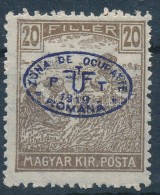 ** Debrecen I. 1919 Arató 20f Garancia Nélkül (**45.000) - Other & Unclassified