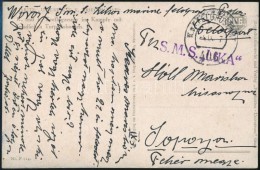 1917 Tábori Posta Képeslap 'K.u.K. FP' + 'S.M.S. LIKA' - Altri & Non Classificati