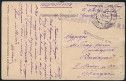 1917 Tábori Posta Képeslap 'Festungsartillerieregiment Freiherr V. Ronvroy Nr.5.' + 'EP SCUTARI... - Sonstige & Ohne Zuordnung