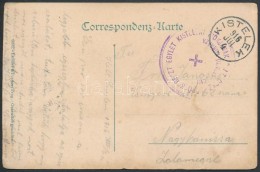 1916 Képeslap 'Vöröskereszt Egylet ... KisegítÅ‘ Kórháza' 'KISTELEK' - Other & Unclassified