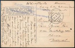 1916 Tábori Posta Képeslap 'Schiffsgruppenkommando Belgrad' + 'K.u.K. FP 131' - Sonstige & Ohne Zuordnung