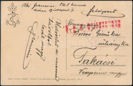 ~1916 Tábori Posta Képeslap 'K.u.K. KRIEGSMARINE S.M.S. SZAMOS' - Sonstige & Ohne Zuordnung