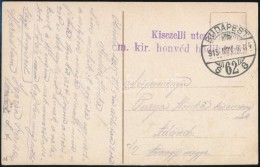 1915 Tábori Posta Képeslap 'Kisczelli Utczai / M. Kir. Honvéd Hadikórház' - Sonstige & Ohne Zuordnung
