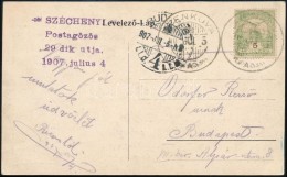 1907 Drenkova Képeslap 'SZÉCHENYI PostagÅ‘zös 29. útja, 1907 Június 4'... - Other & Unclassified
