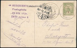 1907 Drenkova Képeslap 'SZÉCHENYI PostagÅ‘zös 29. útja, 1907 Június 4'... - Sonstige & Ohne Zuordnung