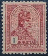 * 1900 Turul 1K (foghibák / Perf. Faults) - Other & Unclassified