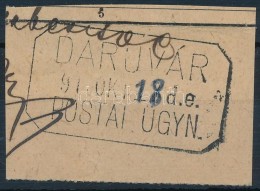 O 'DARUVÁR / POSTAI ÜGYN.' - Other & Unclassified