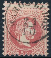 O 1867 5kr Vízjeles Bélyeg ,,MAROS LUDOS' - Other & Unclassified