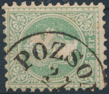 O 1867 3kr ,,POZSO(NY)' - Altri & Non Classificati