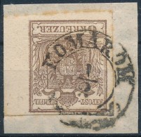 1850 6 Kr 7 Mm ívszéllel ,,KOMÁROM' - Altri & Non Classificati