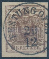 O 1850 6kr 'FESTUNG OFEN' (Gudlin 60 P) - Other & Unclassified