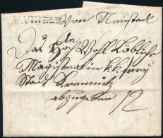 1842 Portós Levél / Unpaid Cover 'W:UIHELY' - Other & Unclassified