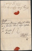 1835 Portós Levél 'PESTH' - Bánlok - Other & Unclassified