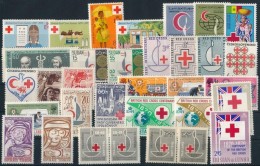 ** 1952-1973 Vöröskereszt Motívum 33 Klf Bélyeg - Sonstige & Ohne Zuordnung