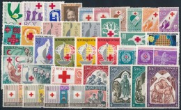 ** 1956-1972 Vöröskereszt Motívum 36 Klf Bélyeg - Sonstige & Ohne Zuordnung