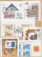 ** O Spanyolország 1990-1997 12 Klf Blokk Ill. Kisív (1 Db Postatiszta) - Sonstige & Ohne Zuordnung