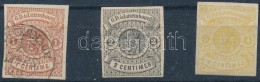 (*) O Luxemburg 1859 Mi 3, 4, 5 (Mi EUR 890,-) - Otros & Sin Clasificación