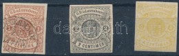 (*) O Luxemburg 1859 Mi 3, 4, 5 (Mi EUR 890,-) - Other & Unclassified