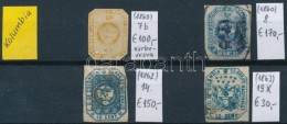 O 1860-1863 Mi 7b, 8, 14, 19x (Mi EUR 450,-) - Sonstige & Ohne Zuordnung