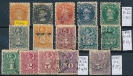 O 1867-1878 Klasszikus összeállítás, 15 Db Bélyeg (Mi EUR 127,-) - Altri & Non Classificati