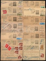 1940-1944 60 Db Szállítólevél, Köztük Katonai, Törékeny, Gyorsan... - Sonstige & Ohne Zuordnung