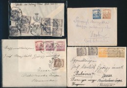 1920-1924 4 Db Postai Küldemény Arató Bérmentesítéssel - Sonstige & Ohne Zuordnung