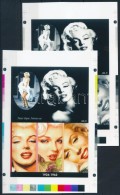 ** 2010/34 Marilyn Monroe Cromalin Emlékívpár Garancia Bélyegzéssel (120.000) - Other & Unclassified