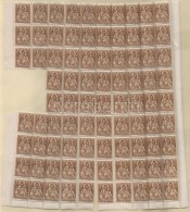 ** 1939-1941 Templom I.-II. 77 X 25f és 86 X 80f (ívdarabok) (26.440) - Other & Unclassified