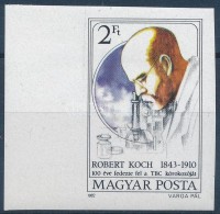 ** 1982 Robert Koch Vágott ívszéli Bélyeg - Other & Unclassified