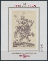 ** 1979 Festmény Dürer Vágott Blokk (7.000) - Altri & Non Classificati