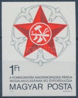 ** 1978 Kommunisták Magyarországi Pártja (III.) Vágott Bélyeg (2.000) - Other & Unclassified