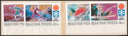 ** 1971 Téli Olimpia (IV.) - Sapporo ívszéli Vágott Sor (3.200) - Altri & Non Classificati