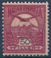 ** 1904 Turul 50f Sötétvörös, KettÅ‘s Kép, Az Egyik Fordított ?? - Other & Unclassified