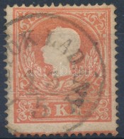 O 1858 5kr I Andráskereszt VégzÅ‘déssel (sarokhiba) - Altri & Non Classificati